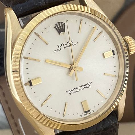 rolex oyster perpetual oro rosa vintage 1005|rolex oyster perpetual for sale.